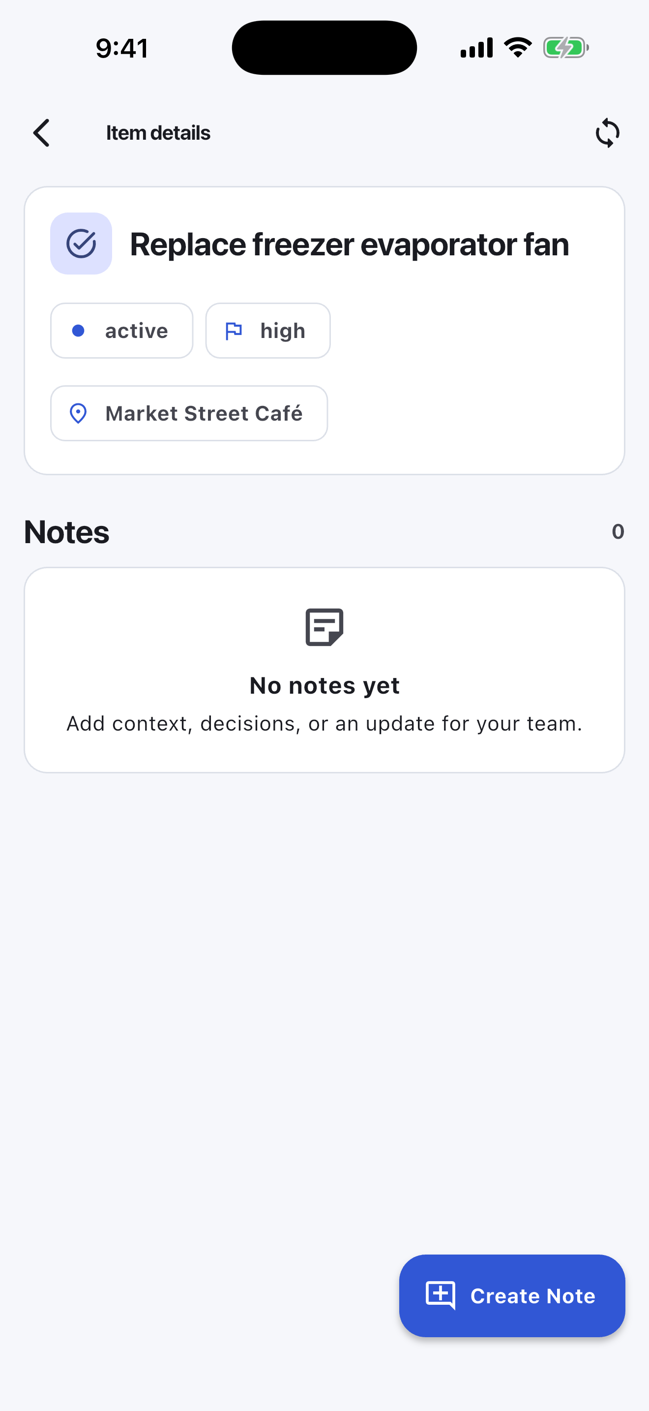 Maintenance / Field Service Turnboards mobile app — Right person