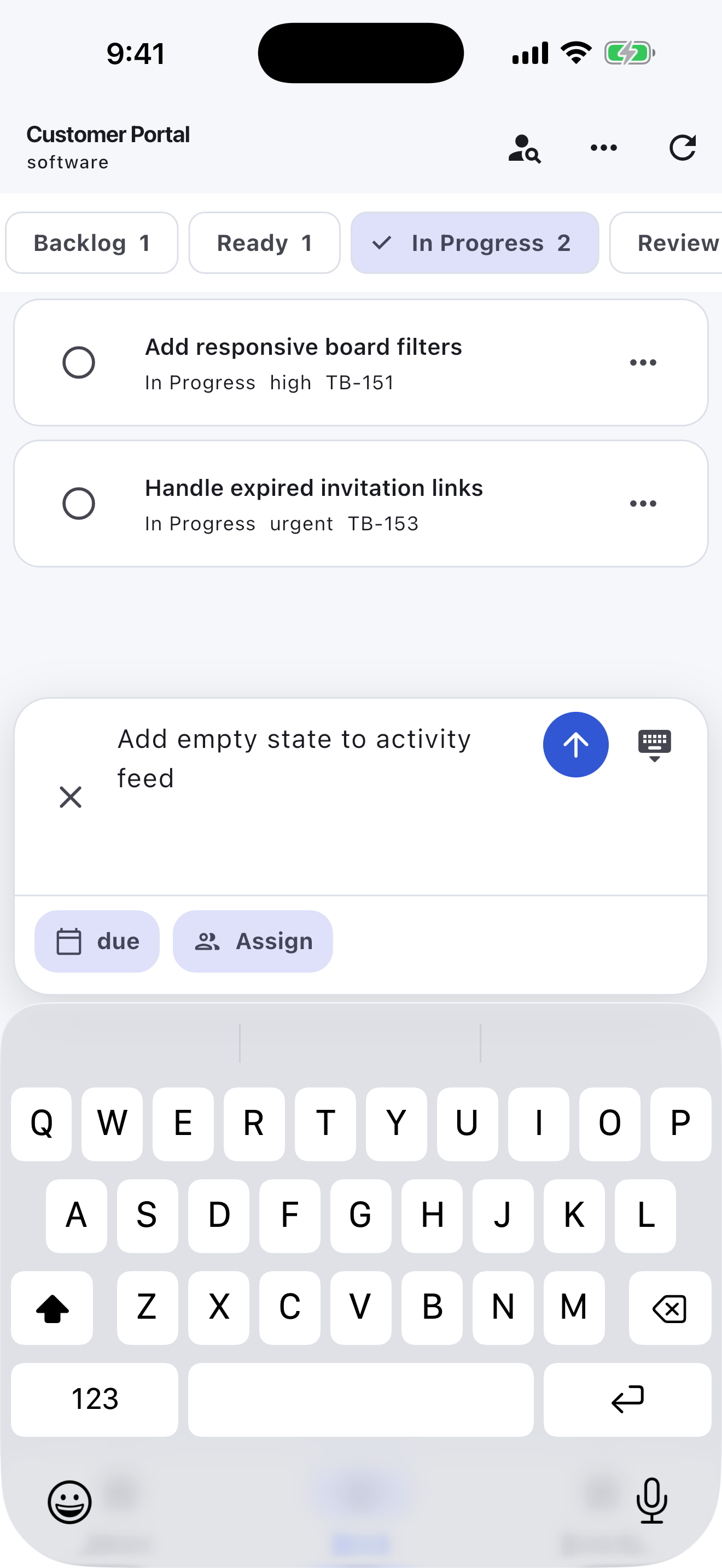 Software Turnboards mobile app — Capture issue